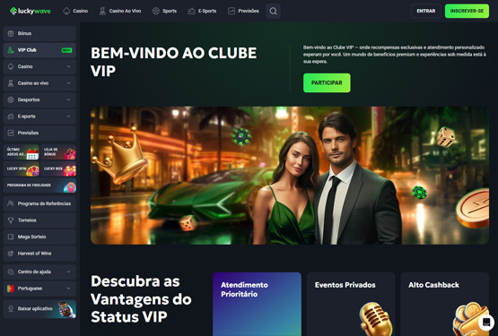 VIP da LuckyWave
