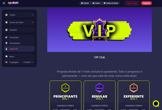 Opabet Casino VIP