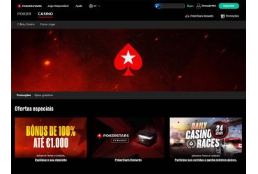 PokerStars casino - promoções