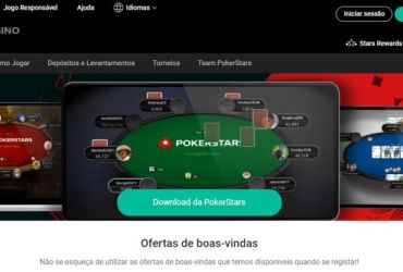 PokerStars casino - página principal