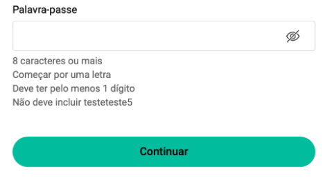 Concorde com os termos e condições