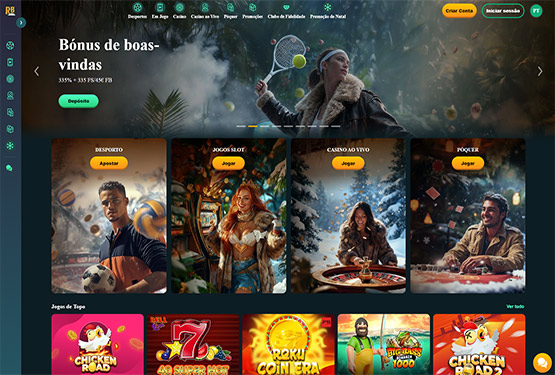 Saguão do Casino Rokubet