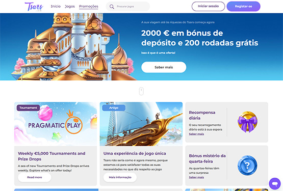 Tsars Casino Promoções