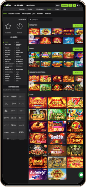 Site do winwinbet Casino na Tela do Celular