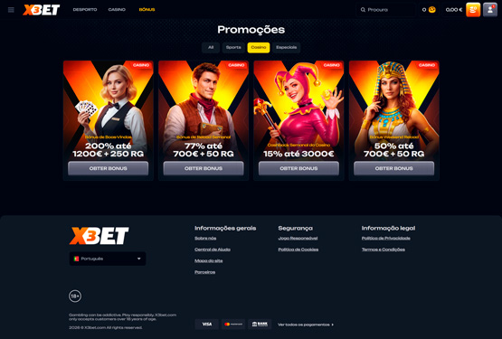 x3bet Promoções