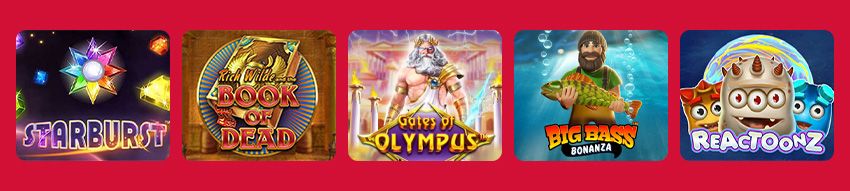 Logótipos de slots online