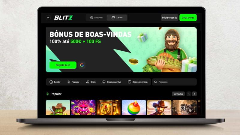 Página inicial do Blitz,bet Casino
