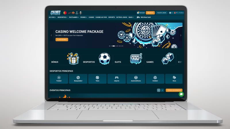 Página inicial do Coldbet Casino
