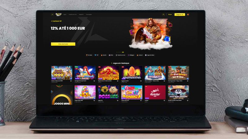 Página Principal do Blitz-bet Casino