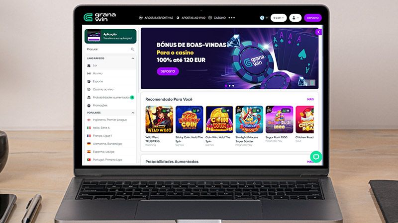 Página Principal do Granawin Casino