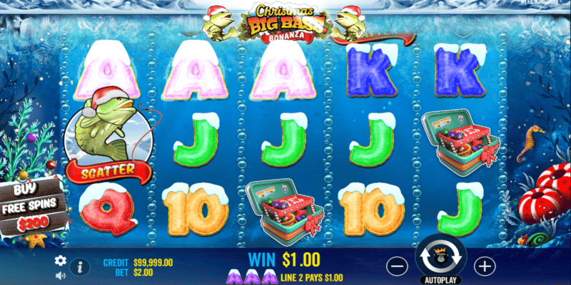 Christmas Big Bass Bonanza Slot