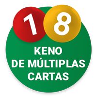 Online keno multi-card