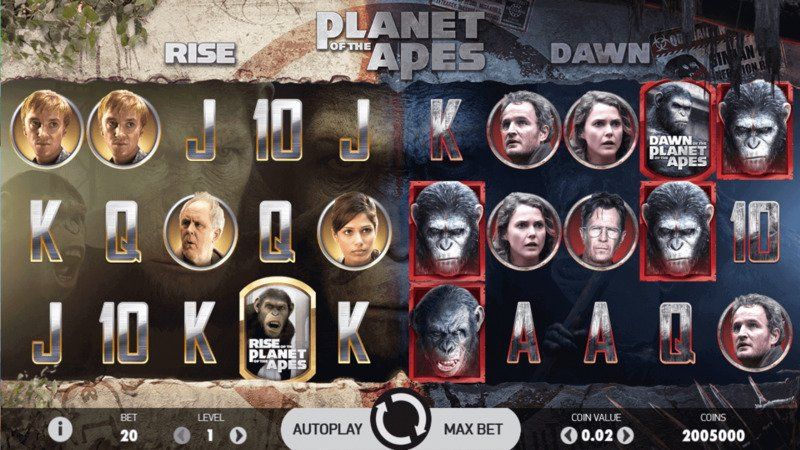 Planet of the Apes slot