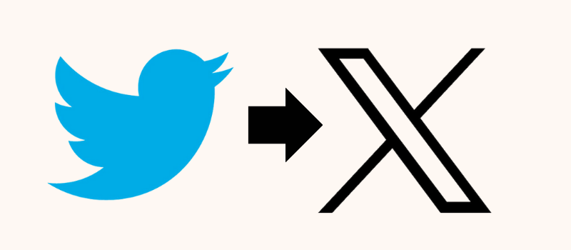 Twitter transformação para “X”