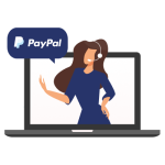 Como posso contactar o Apoio ao Cliente do PayPal?