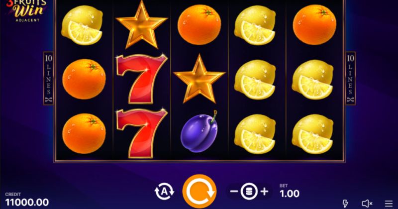 Jogue 3 Fruits Win Double Hit, uma slot online da Playson slot online gratuitamente | Casino Portugal