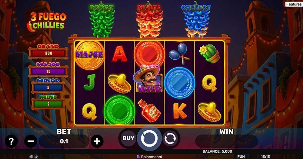 Slot 3 Fuego Chillies - tema principal