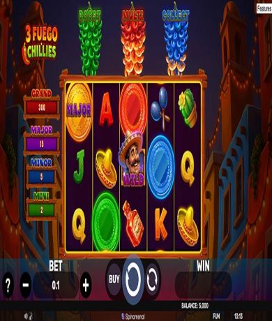 Jogue 3 Fuego Chillies da Spinomenal – Análise e Jogo Grátis em Modo de Demonstração slot online gratuitamente | Casino Portugal