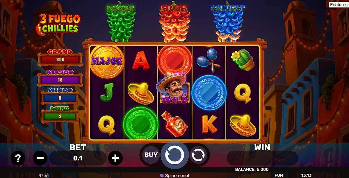 Slot 3 Fuego Chillies - tema principal