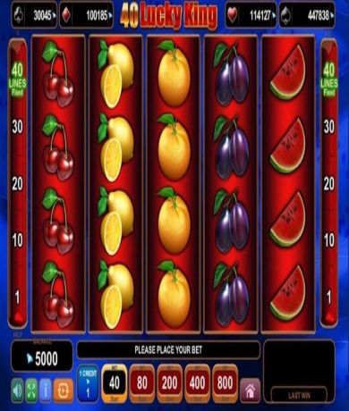 Jogue 40 Lucky King, Slot Online da Amusnet slot online gratuitamente | Casino Portugal