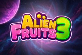 Alien Fruits 3 Slot Logo