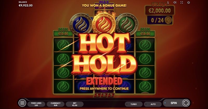 Burning Coins 100 Bônus