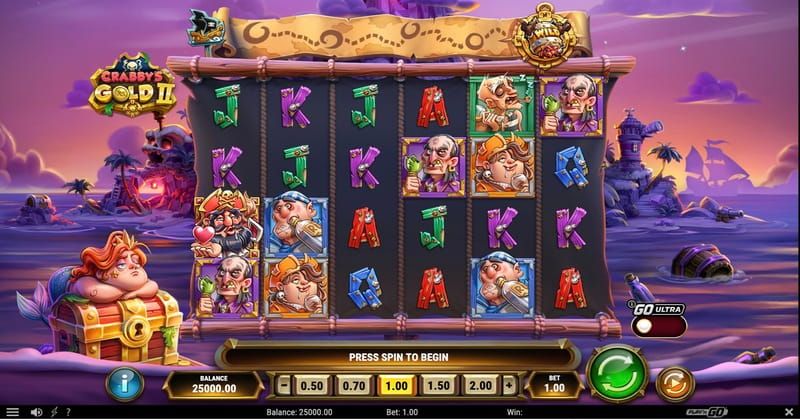 Crabby's gold 2 jogabilidade