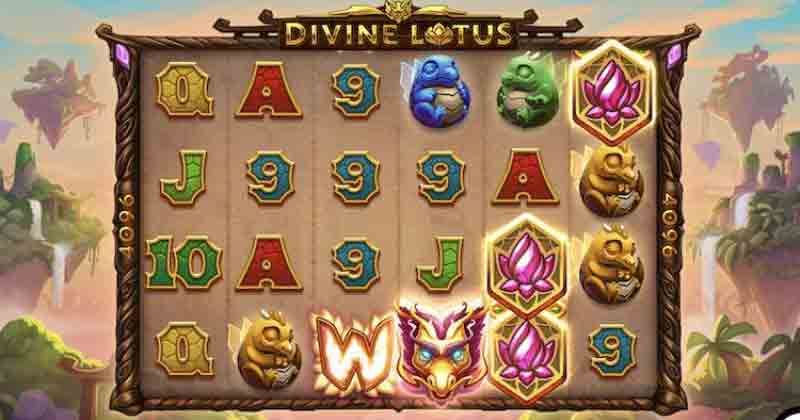 Jogue Divine Lotus, uma Slot Online da Thunderkick slot online gratuitamente | Casino Portugal