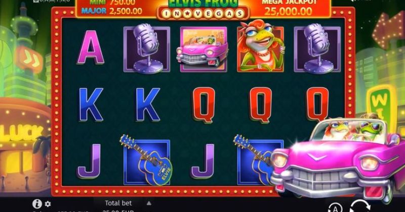 Jogue Elvis Frog in Vegas, uma slot online da BGaming slot online gratuitamente | Casino Portugal