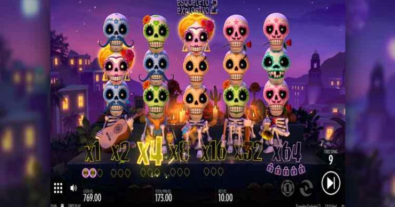 Jogue Esqueleto Explosivo 2, uma slot online da Thunderkick slot online gratuitamente | Casino Portugal