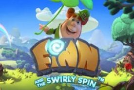 Finn and the Swirly Spin slot logo