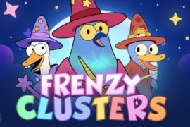 Frenzy Clusters Slot Logo