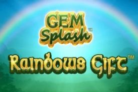 Gem Splash: Rainbows Gift slot logo