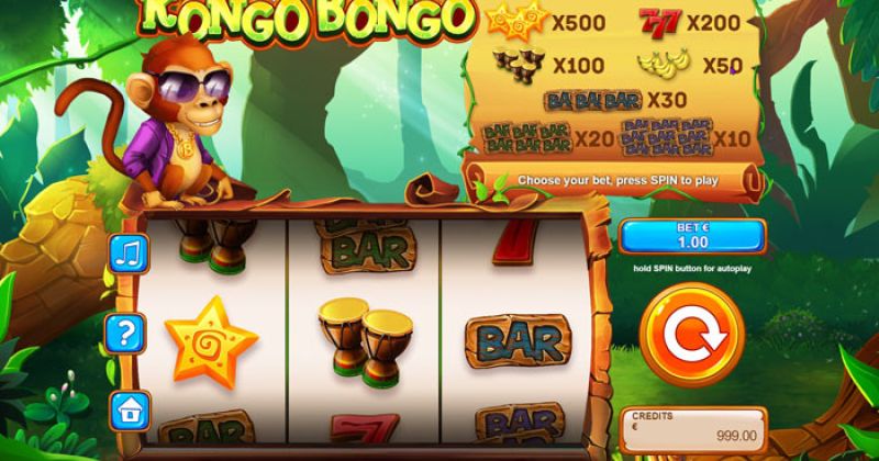 Jogue Kongo Bongo – Uma Slot Online da Tom Horn Gaming slot online gratuitamente | Casino Portugal