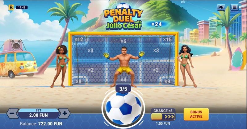 Penalty Duel com Júlio César Bônus