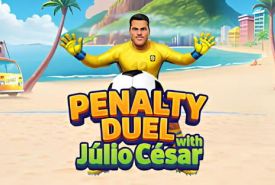 Penalty Duel com Júlio César Slot Logo