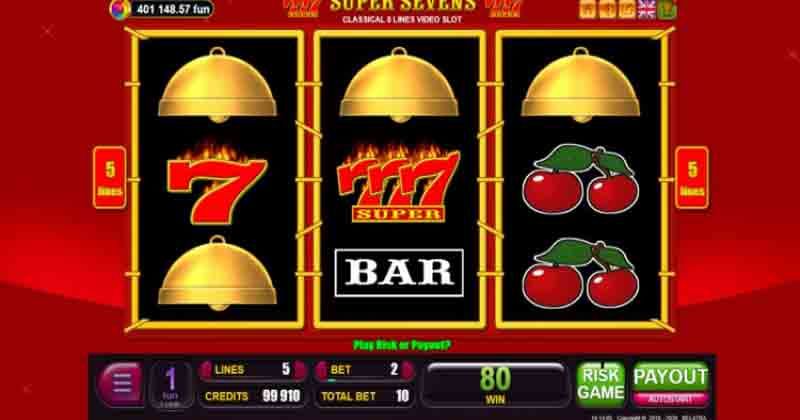 Jogue Super Sevens, uma Slot Online da Belatra Games slot online gratuitamente | Casino Portugal