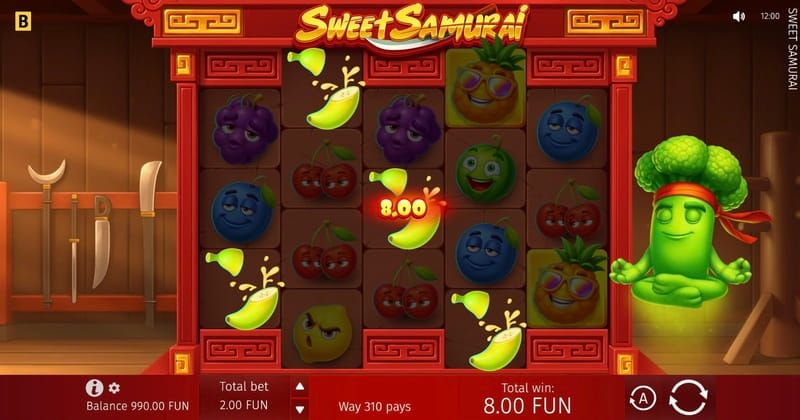Sweet Samurai combinação vencedora