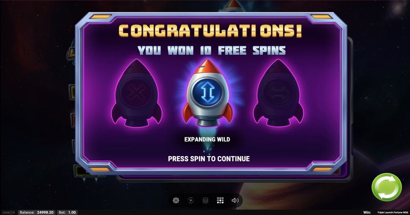 Triple Launch Fortune Wild Bônus