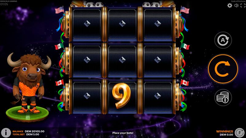 Code of Fortune jogabilidade
