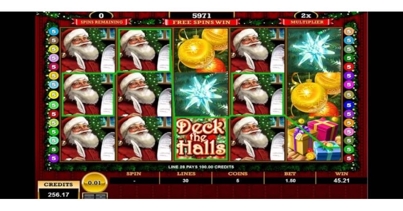 Jogue Deck the Halls, uma slot online da Microgaming slot online gratuitamente | Casino Portugal