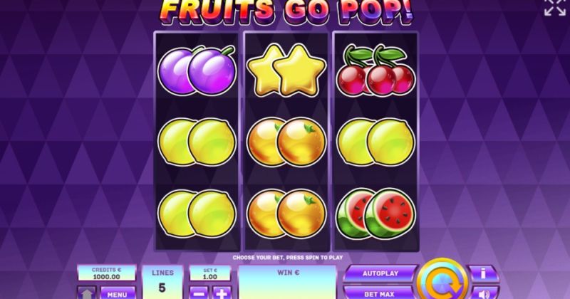 Jogue Fruits Go Pop - uma Slot Online da Tom Horn Gaming slot online gratuitamente | Casino Portugal