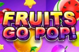 Fruits Go Pop slot logo