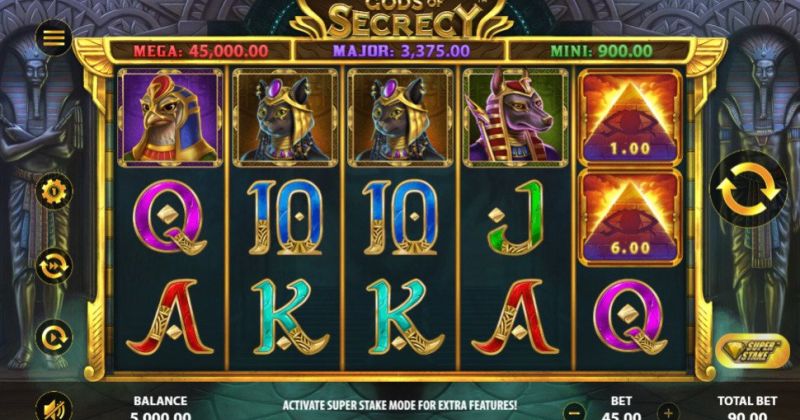 Jogue Gods of Secrecy, uma slot online da StakeLogic slot online gratuitamente | Casino Portugal