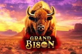 Grand Bison slot logo