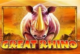 Great Rhino slot logo