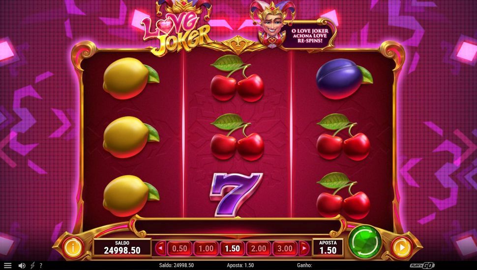 Love Joker slot gameplay