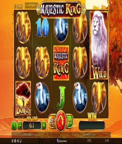 Jogue Majestic King slot online, da Spinomenal slot online gratuitamente | Casino Portugal