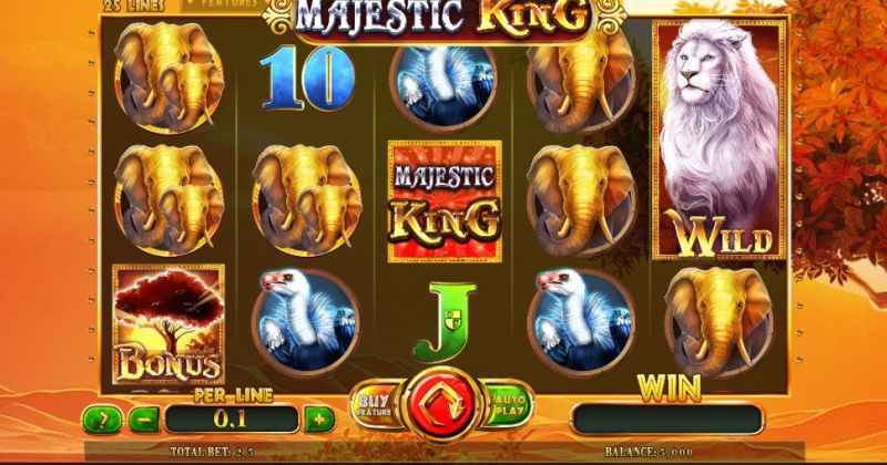 Jogue Majestic King slot online, da Spinomenal slot online gratuitamente | Casino Portugal