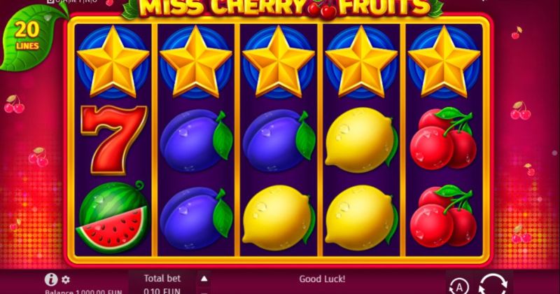 Jogue Análise Miss Cherry Fruits slot, da BGaming slot online gratuitamente | Casino Portugal